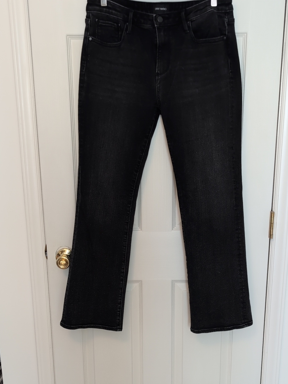Driftwood Black Women’s Straight-Leg Jeans